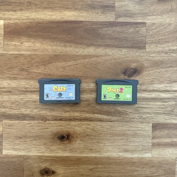 Nintendo Other - Nintendo Game Boy Advance English Lot of 2 - Dogz 2 & Catz Collectible Tested